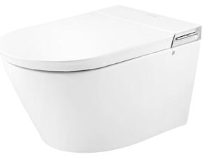 Clean Wave Breeze bidetové wc závěsné Bez oplachového kruhu s vírovým splachováním bílá CWB700