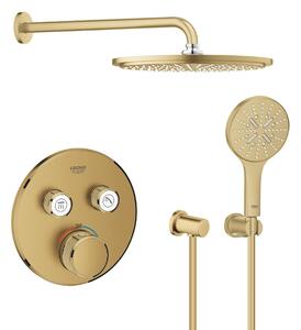 Sada hlavová sprchá s ramenem Grohe Rainshower 26066GN0, vanová baterie Grohe Grohtherm SmartControl 29119GN0, 26574GN0, 27057GN0, 27074GN0, 28362GL1