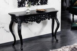 (3557) VENICE konzolový stolek černá matná 110 cm