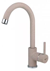 Dřezová baterie Aquasanita Helika Sabia 5523 Beige