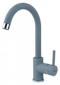 Dřezová baterie Aquasanita Sabia 5523 alumetallic
