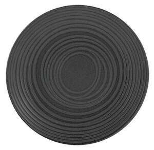Talíř mělký Lava Stone, průměr: 210 mm, černý