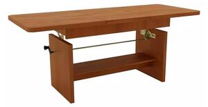 Konferenční stolek JANEK 2v1 | rozkládací 116-156 cm | dub stoletý
