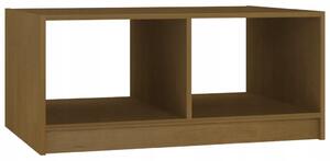 Kávový stolek Zakito Home obdélníkový 1 x 1 x 1 cm odstíny hnědé