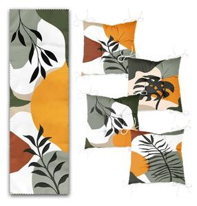 Set podsedáků a běhounu 5 ks Illustrated Autumn – Mila Home