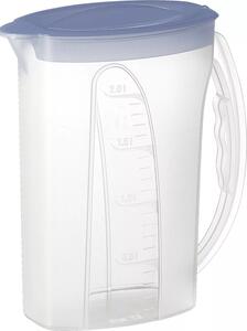 ROTHO Džbán do lednice, obsah: 2,00 l, průhledná/modrá