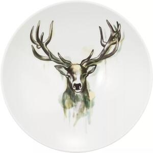 SELTMANN Nature Talíř hluboký, výška: 53 mm, ø: 233 mm, jelen (6 ks)