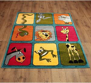 Kusový koberec Fauna vícebarevný 120x170cm