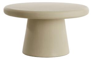 Béžový kulatý konferenční stolek ø 70 cm Kulona – Light & Living