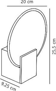 Nordlux Hester nástěnné svítidlo 1x9.5 W dřevo 2015391014