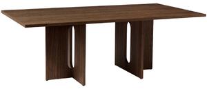 Audo CPH Tmavě hnědý dubový jídelní stůl AUDO ANDROGYNE 210 x 109 cm