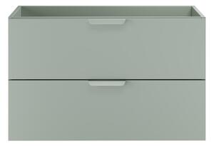 Comad Aster Green skříňka 80x45.6x50 cm pod umyvadlo závěsná zelená ASTER GREEN 82-80-46-2S