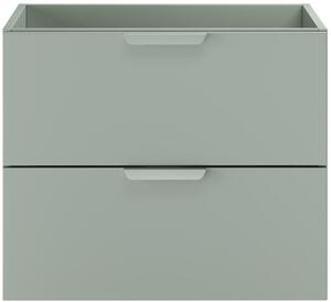 Comad Aster Green skříňka 60x45.6x50 cm pod umyvadlo závěsná zelená ASTER GREEN 82-60-46-2S