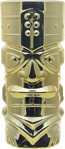 Diamond Tiki sklenice, zlatá, objem: 0,45 litru, výška: 185 mm, průměr: 85 mm