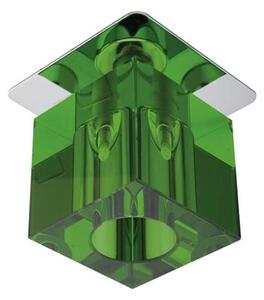 Candellux SK-18 GR G4 CHROME Podhledové svítidlo CONSTANT CRYSTAL 20W G4 GREEN