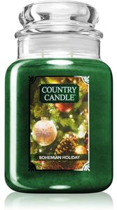 Country Candle Bohemian Holiday vonná svíčka 680 g