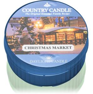 Country Candle Christmas Market čajová svíčka 42 g