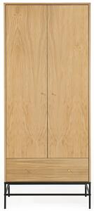 Dubová skříň Woodman Flora II. 190 x 80 cm