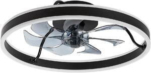 Rabalux Fanfy stropní ventilátor se světlem 1x40 W bílá-černá 71337