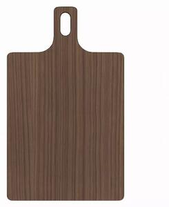 Arya Krájecí prkénko s rukojetí, délka: 240 mm, šířka: 200 mm, ořech