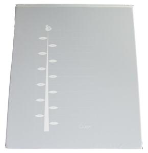 Šedá podložka do hracích ohrádek Quax Ruler 72 x 93 cm