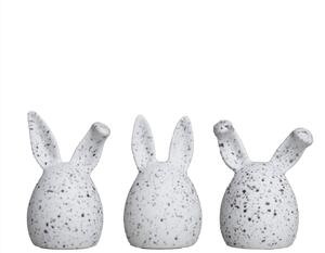 DBKD Sada velikonočních zajíčků Triplets - White Dot DK240