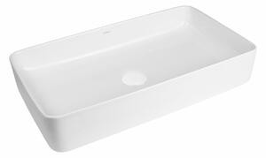 Oltens Solberg umyvadlo 62x41.5 cm obdélníkový na pult bílá 40318000