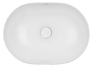 Oltens Hamnes umyvadlo 49.5x35.5 cm oválné na pult bílá 40319000