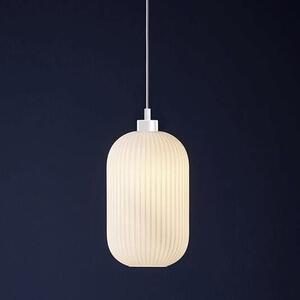 Nordlux Milford závěsné svítidlo 1x40 W bílá-opálová 46573001