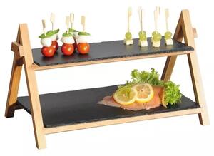Servírovací stojan 2-patrový Kesper 31 cm