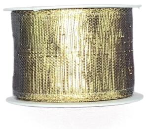 Stuha rypsová zlatá 40 mm x 2 m