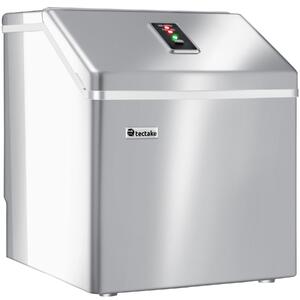 Tectake Výrobník ledu na 2,2l vody a 1,1kg ledu - stříbrná