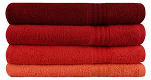 L´essentiel Maison Osuška, Set 4 ks Rainbow - Red, Oranžová, Červená, Fuchsia