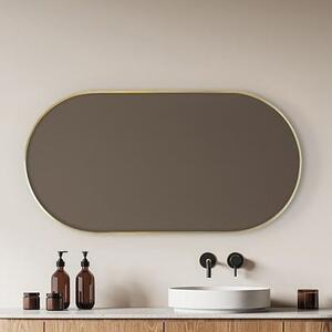 Ars Longa Scandi zrcadlo 40x80 cm oválný zlatá SCANDI4080-ZS