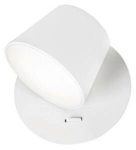 Nova Luce Vkusná a jednoduchá nástěnná LED lampička Amadeo - 6 W LED, bílá NV 8223601