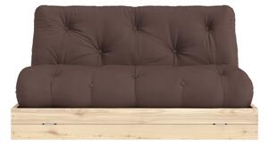 Tmavě hnědá rozkládací pohovka 145 cm Flip – Karup Design