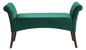 Zelená polstrovaná lavice Kare Design Motley