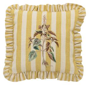 Dekorativní polštář s výšivkou Camila Yellow 35 × 35 cm