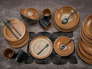 KOMBINOVANÁ SOUPRAVA, 16dílné, keramický jíl Creatable - Sady nádobí kombinované, Online Only