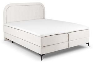 Béžová boxspring postel s úložným prostorem 160x200 cm Eclipse – Cosmopolitan Design