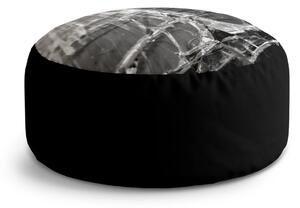 Sablio Taburet Circle Rozbité sklo: 38x48 cm