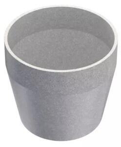 Granisil granitový květináč MONTI 35 cm Šedý