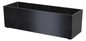 Granisil granitový květináč KUBI 90 cm Černý