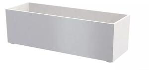 Granisil granitový květináč KUBI 90 cm Bílý