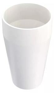 Granisil granitový květináč MONTI vysoký 76 cm Bílý