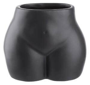 BOODY Váza/květináč 13 cm - černá