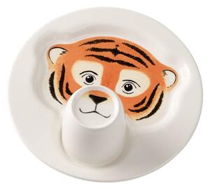 Villeroy&Boch Animal Friends Dětská Sada Tygr - hrnek a talíř, 2ks