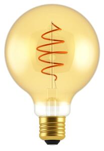 NORDLUX LED žárovka GLOBE E27 5W G125 zlatá 2080222758
