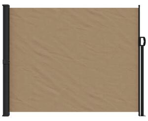 Zatahovací boční markýza taupe 170 x 300 cm