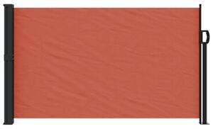 Zatahovací boční markýza terakotová 120 x 600 cm